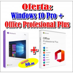 Key Windows 10 Pro + Office...