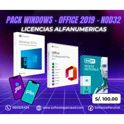 Pack Licencias Windows 10...